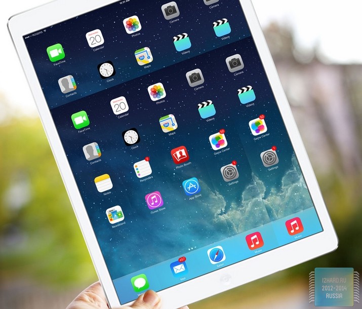 Крупный планшет iPad Pro с диагональю 12,9 дюймов будет представлен ...